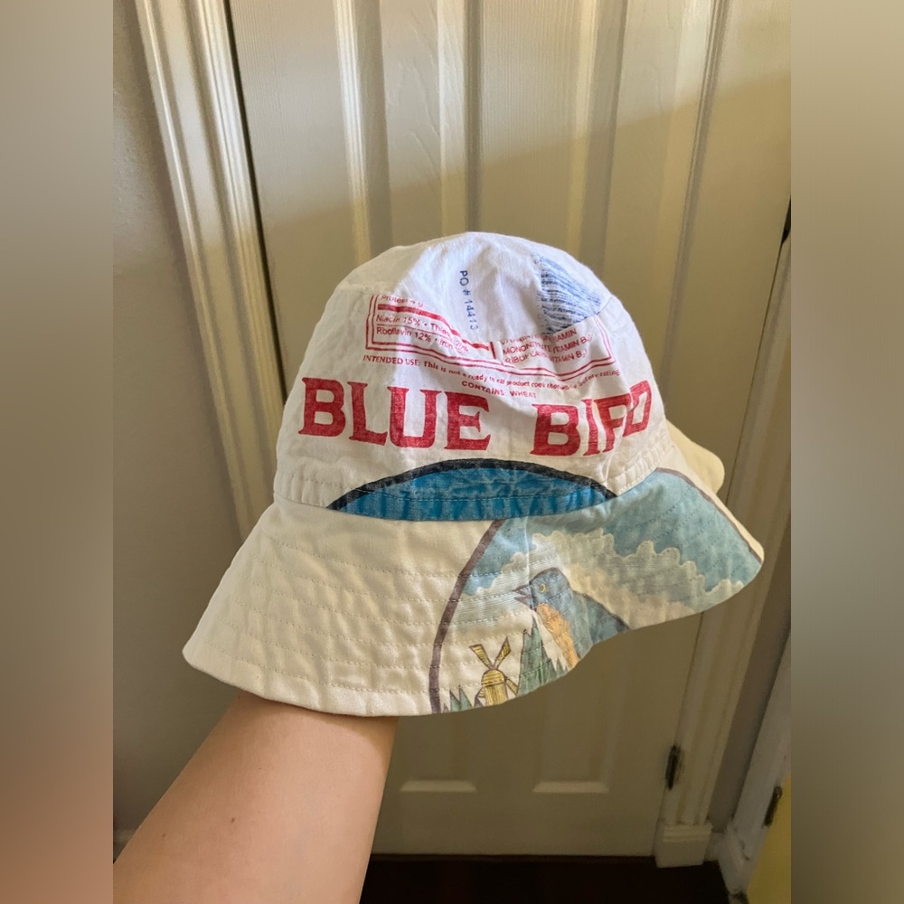 Blue Bird Flour Bucket Hat sz Large
